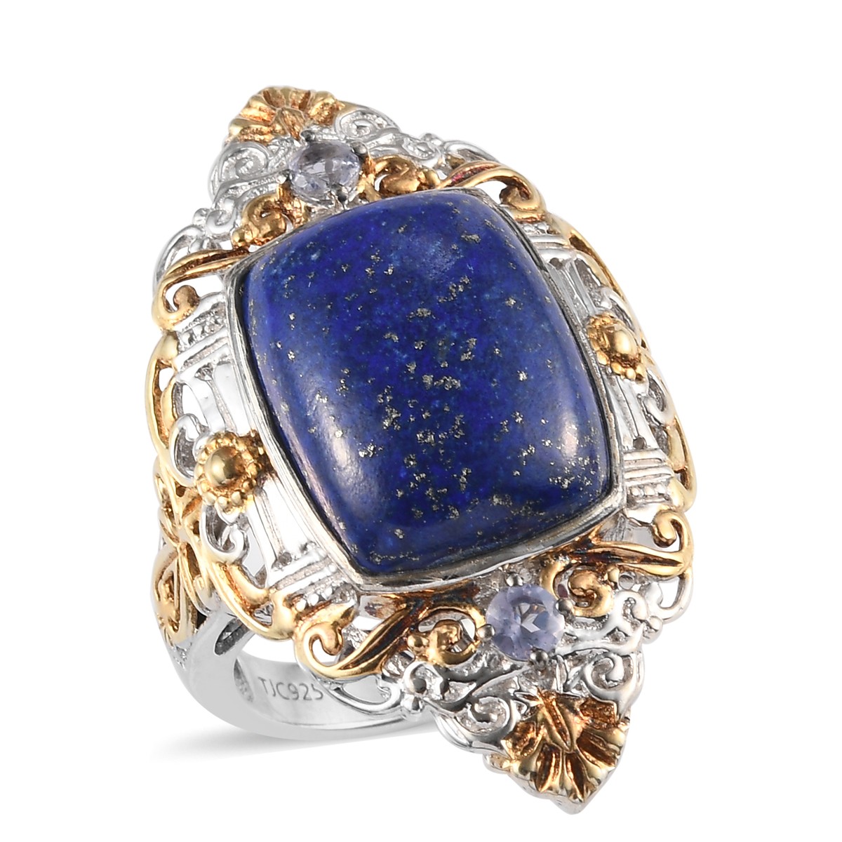 TJC Solitaire Ring for Women in Lapis Lazuli Jewellery
